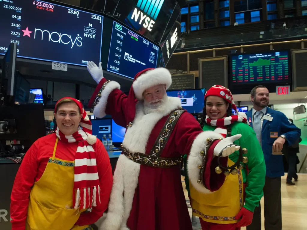 Santa Claus rally