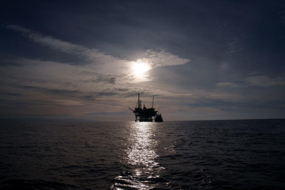 offshore oil drilling